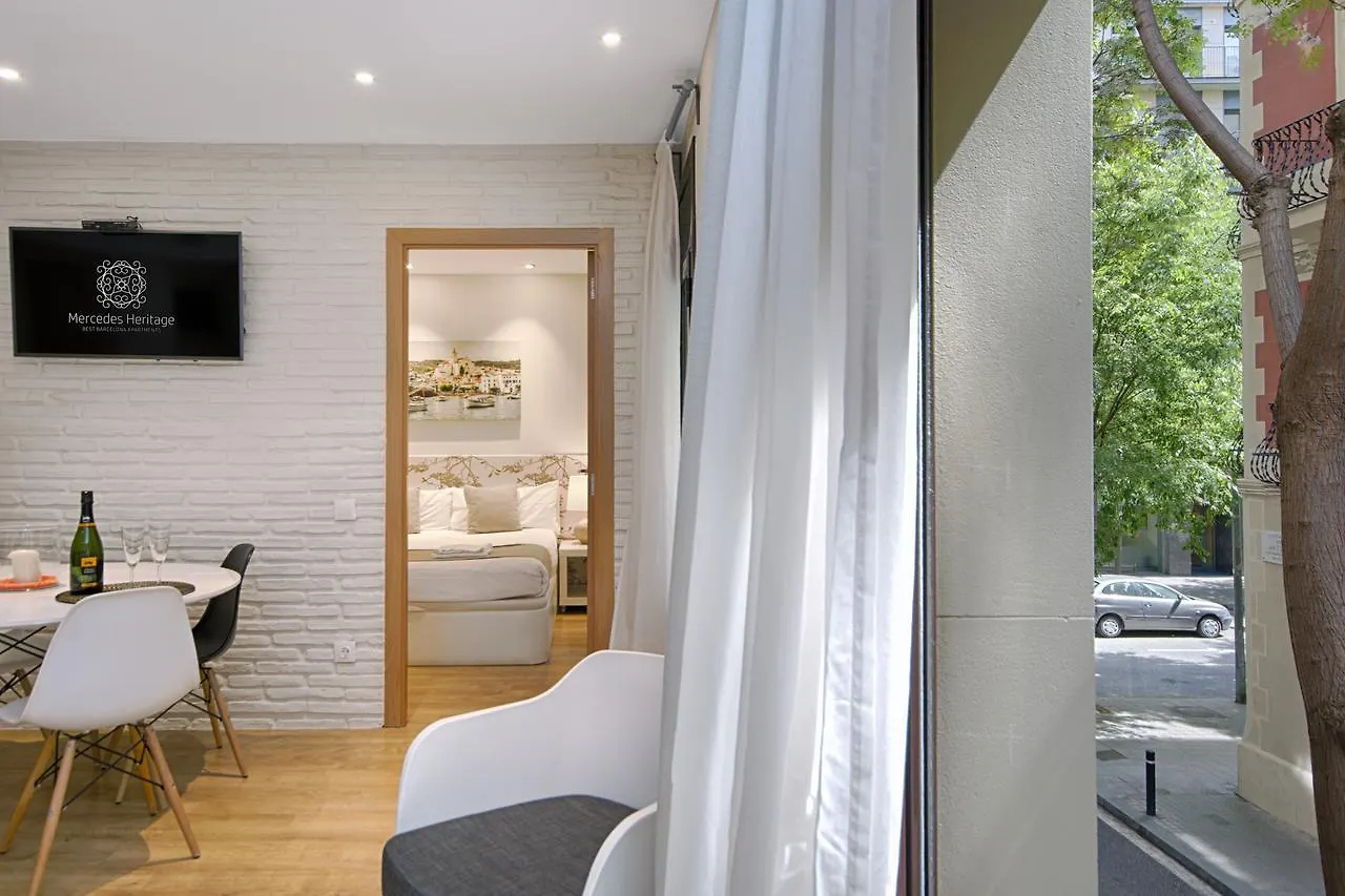Eixample Building Apartments By Mercedes Heritage Barcelona
