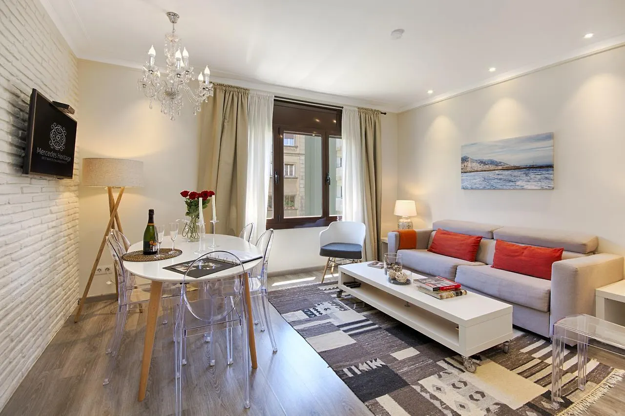 Eixample Building Apartments By Mercedes Heritage Barcelona