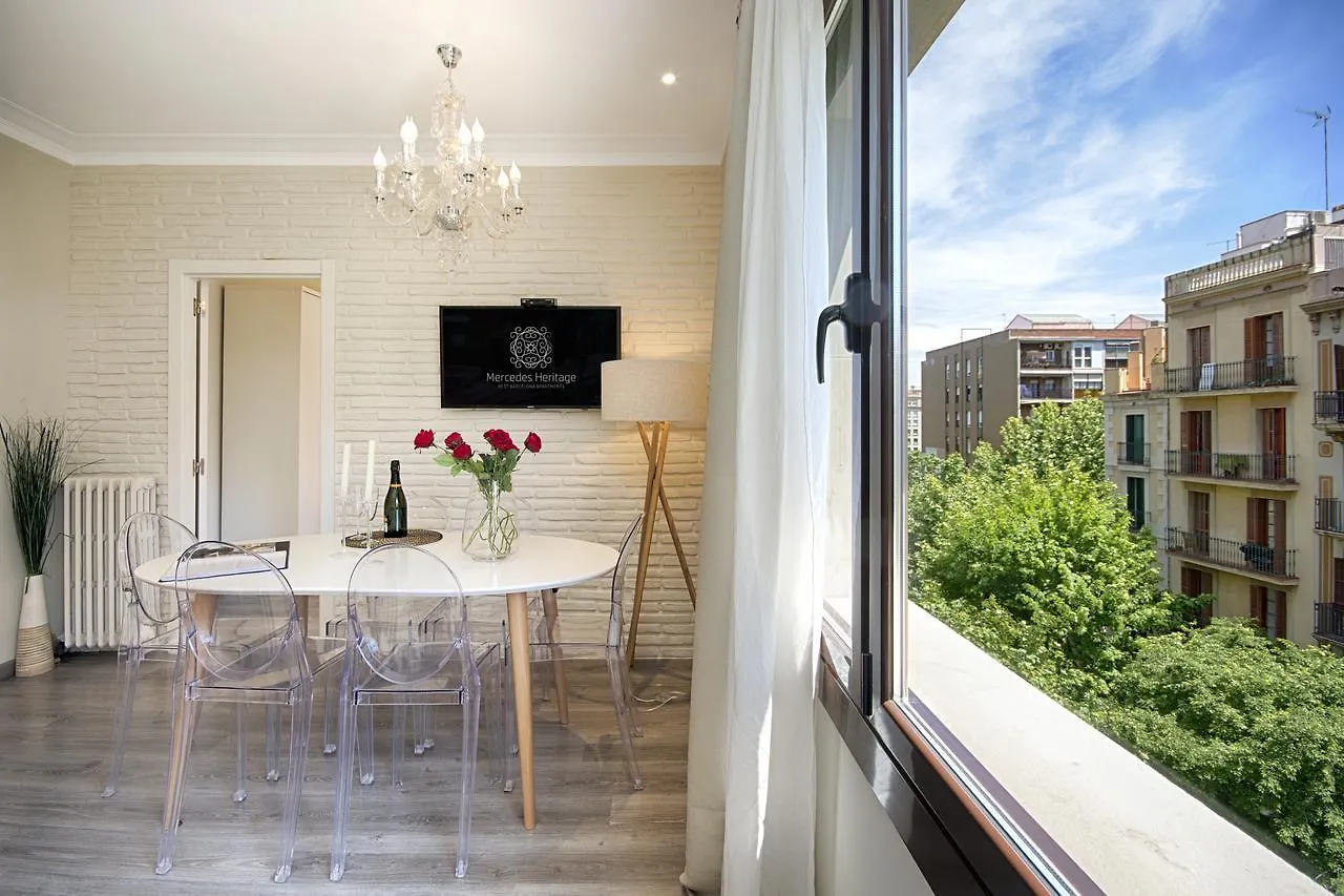 Eixample Building Apartments By Mercedes Heritage Barcelona